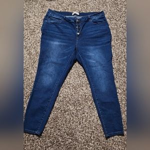 18W dark wash jeans